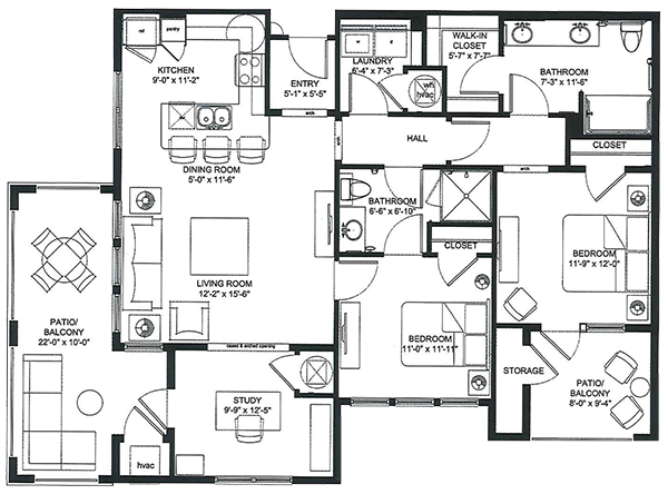 Senior Apartment Floor Plans in San Antonio | Discover Franklin Park®
